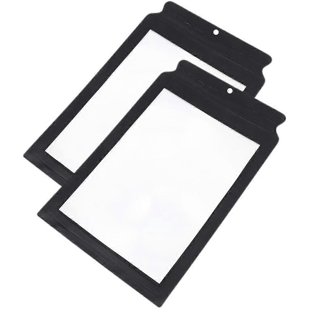 Stück Leselupen Für Senioren, Handliche Leselupen-30.5x19.5cm-black