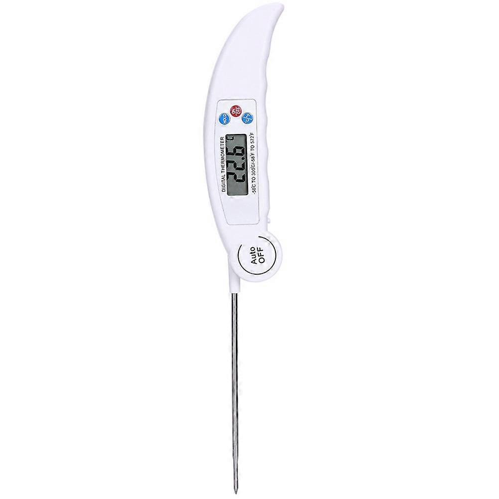 Klappbares Thermometer, Digitales Fleischthermometer, Lebensmittelthermometer, Backthermometer-15.00x3.50x2.00cm