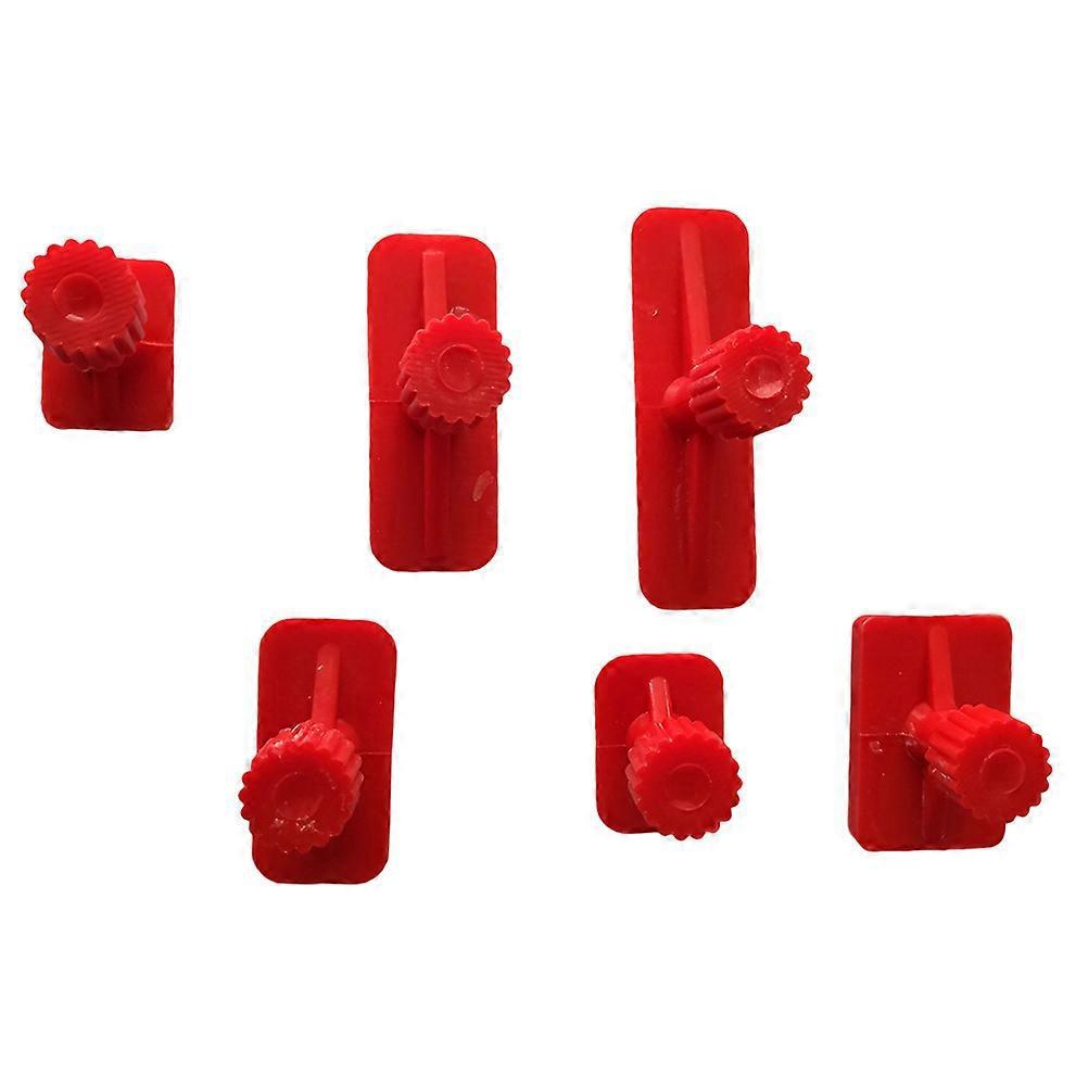 6-teiliges Set Aus Lackschadenfreiem Ausbeulwerkzeug, Saugnapf, Dichtung, Autoausbeulwerkzeug, Autoausbeulenzieher, Saugnäpfe-14x8.7x1cm