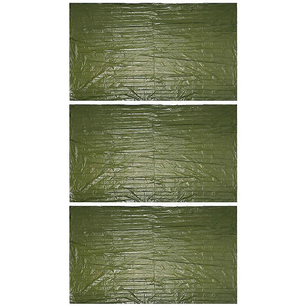 3-teiliges Outdoor-camping-set: Erste-hilfe-decke, Sonnenschutzdecke, Überlebensdecke-210x130cm