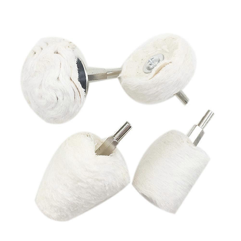 4-teiliges Set Aus Kegelförmigen Polierscheiben Mit Griff Zum Polieren-77cm