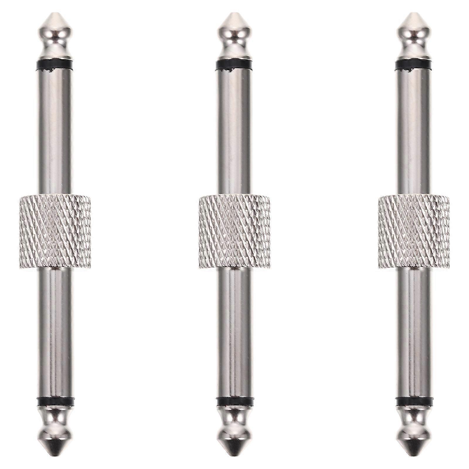 Praktische Patch-verbinder Für Gitarrenpedale, Adapter Für Gitarreneffektpedale-7.5x1.2cm-silver