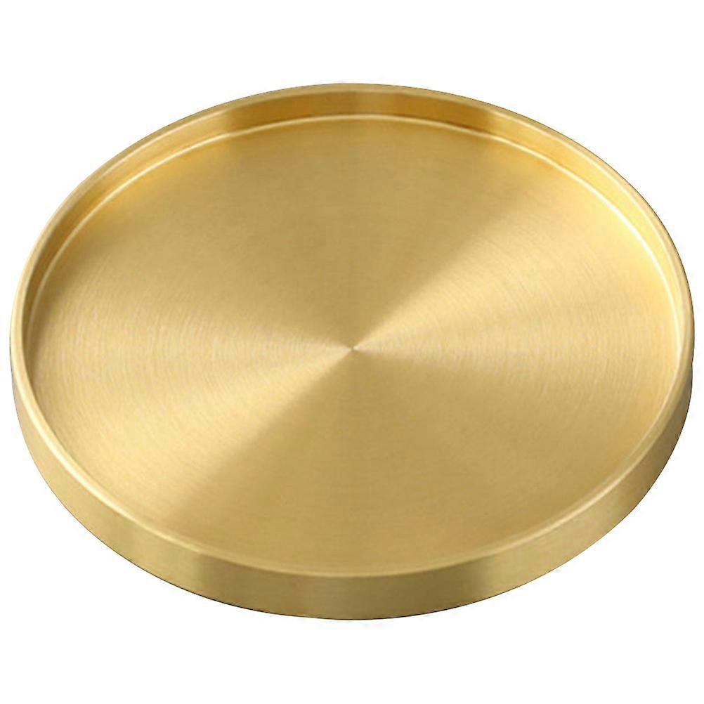 Teetassenuntersetzer, Büro-teetassenhalter, Teetassenablage, Vintage-untertasse-7.50x7.50x0.80cm-golden
