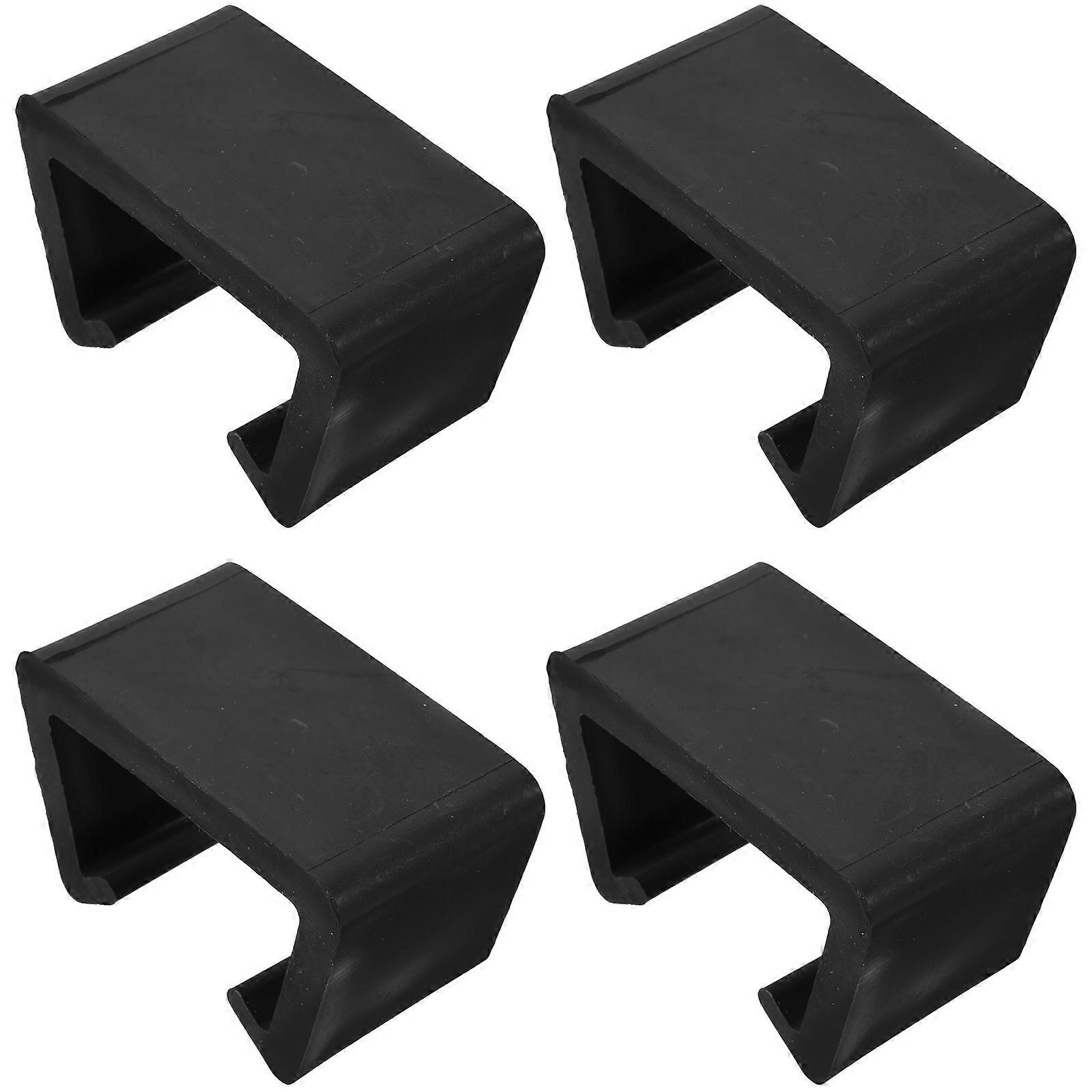 Stück 6 Cm Stabile Stuhlclips, Kreative Sofaclips, Langlebige Möbelclips Aus Rattan, Stuhlbefestigungsclips, Wohnaccessoire Für Zuhause, Geschäft, Büro (schwarz)-7.4x4cm-black