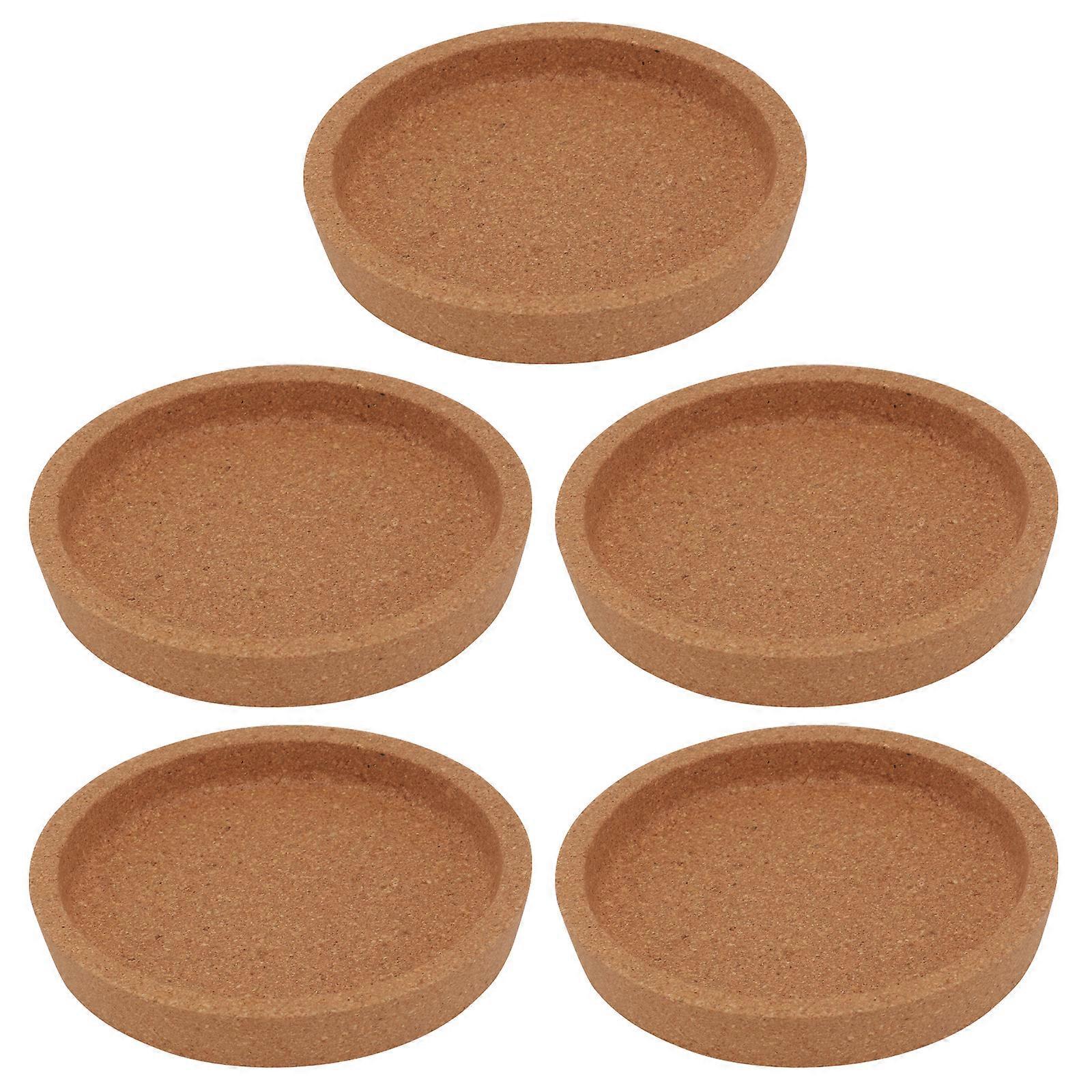 5er-set Untersetzer Aus Holz Für Tassen, Kaffeetassen Und Teetassen – Tischdekoration Für Zuhause, Küche Und Café