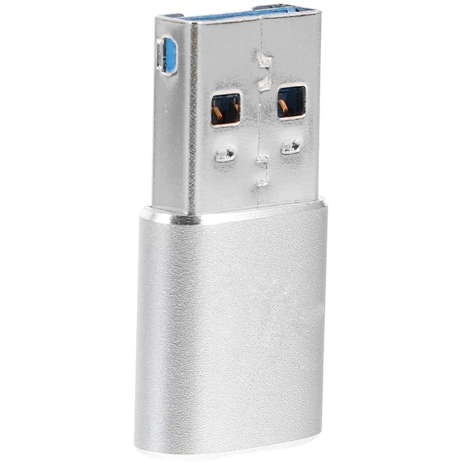 Mini Reader Usb 3.0 Superspeed Usb 5 Gbit/s Micro Sd Speicherkartenleser-adapter (silber)-3.00x1.60x0.70cm-silver
