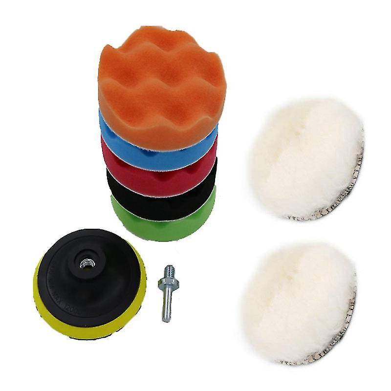 9-teiliges Wachsset Für Autoräder