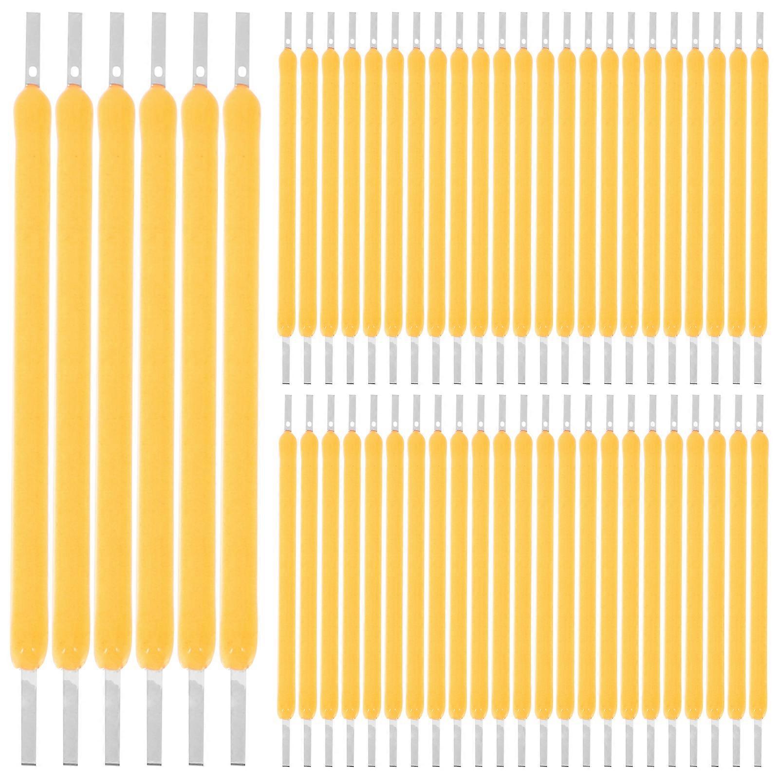 100 Stück Led-filamentteile, Hartfilament 38 Mm, Lichtfilament-lampenfilament-4.00x0.20x0.20cm-as Shown