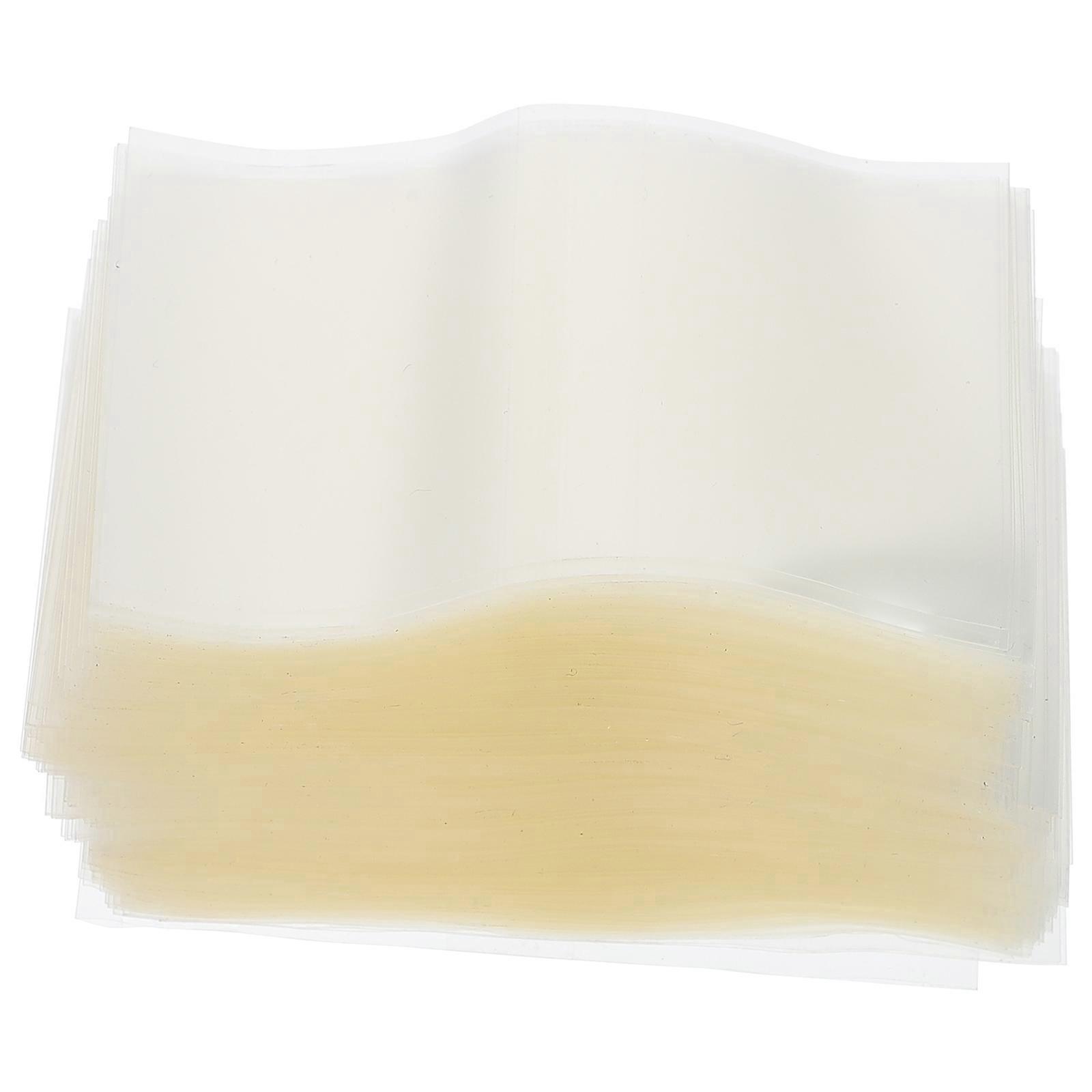 400 Stück Haushalts-heißsiegelbeutel, Staubdichte Schrumpffolie, Transparente Siegelfolie-6.5x4.5x0.2cm