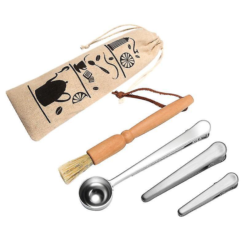 1 Set Kaffeelöffel Mit Clip