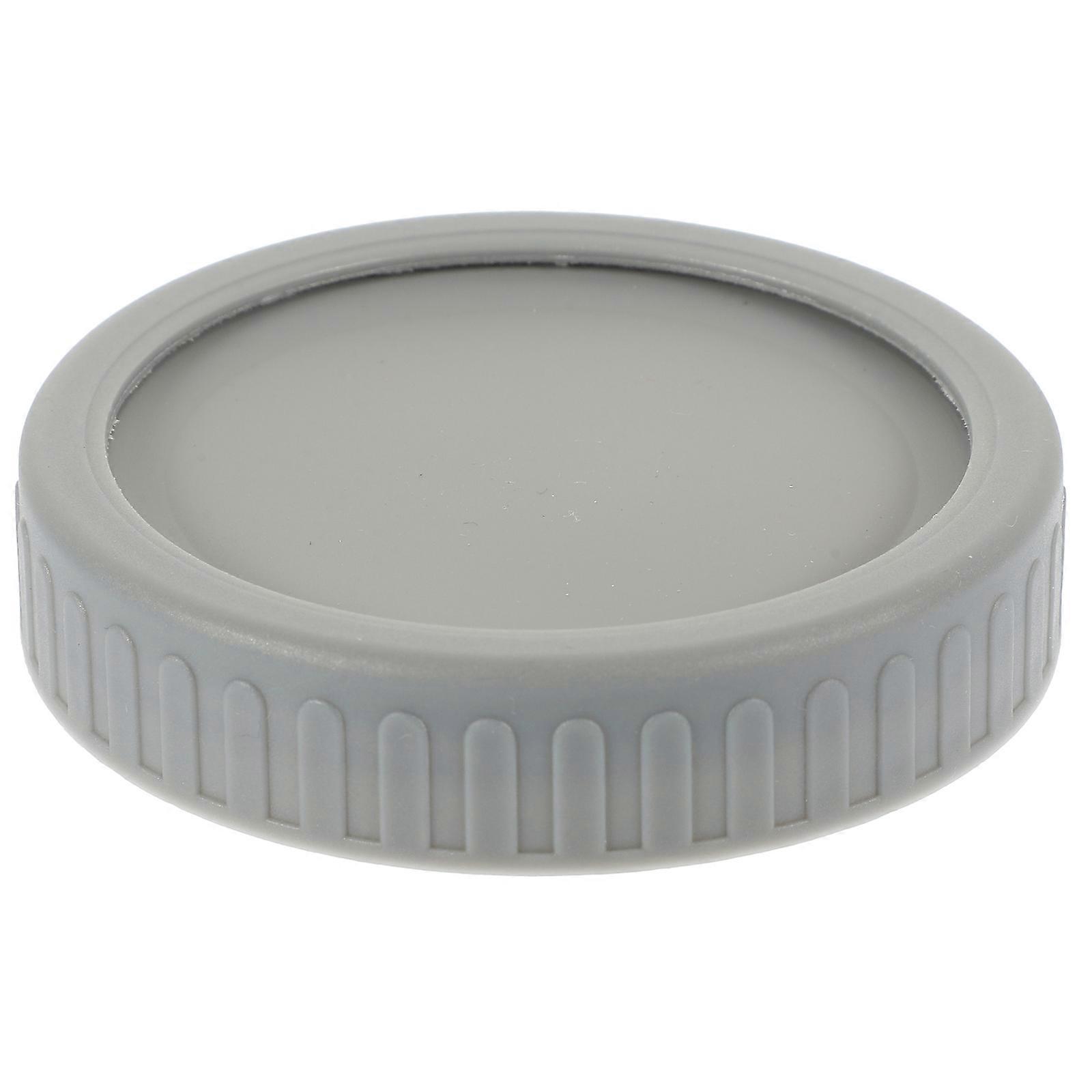 Set Silikondeckel Für Einmachgläser, Silikondeckel Für Weithalsgläser, Küchen-einmachflaschendeckel-8.80x8.80x1.80cm-grey