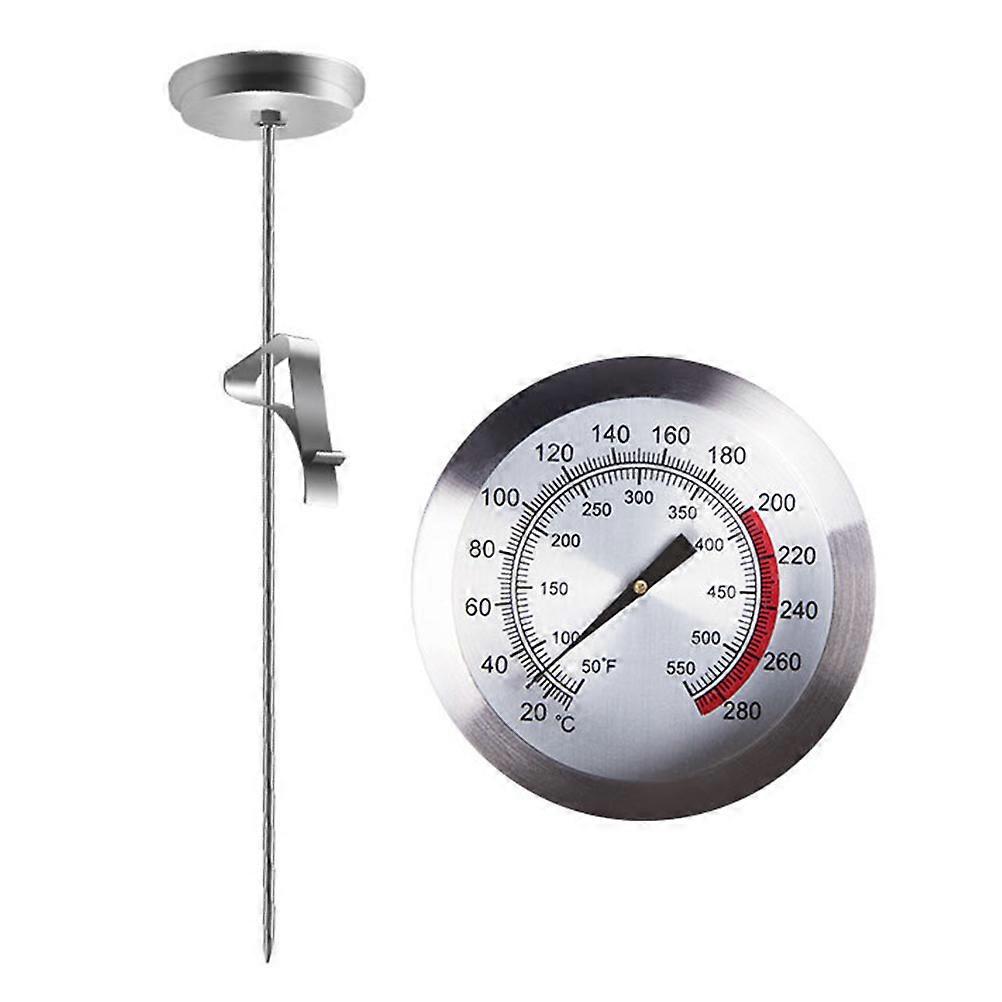 Stück 23 Cm Lebensmittel- Und Bratthermometer, Grillfleischthermometer, Haushaltsthermometer Für Küche Und Haushalt (silber)-23x5.4x5.4cm-silver