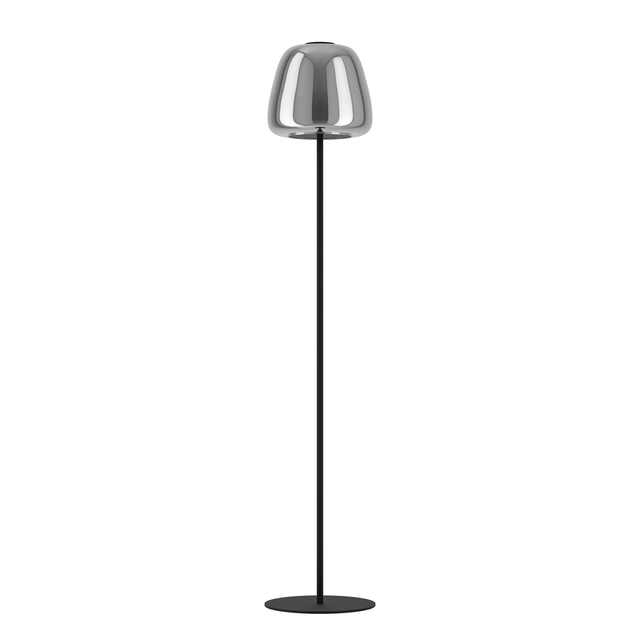 EGLO ALFERO-Z BODEN RGB/CCT 2000LM SCHWARZ/CHROM/TRANSP.