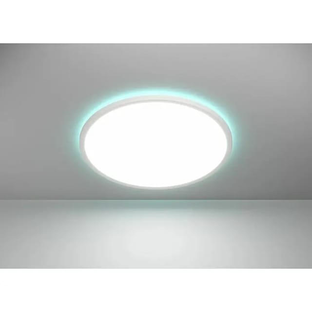 EGLO ROVITO-Z DECKENLEUCHTE Ø500 RGB/CCT 28.8W 3600LM IP44 WEISS