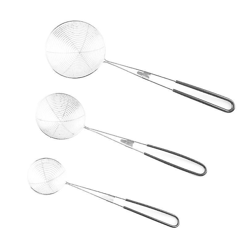 3-teiliges Edelstahlsieb