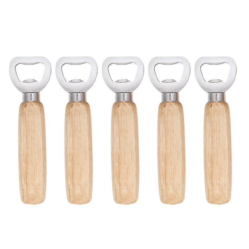 5 Stück Flaschenverschlüsse Mit Holzgriff