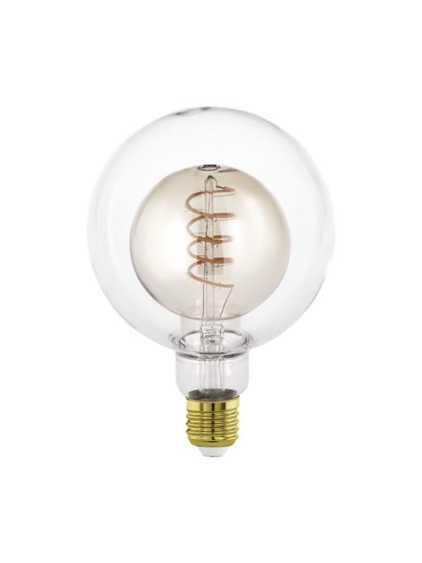 EGLO LED-Lampe G125 4W 200LM 2000K DIM. GELB/BEREIT E27