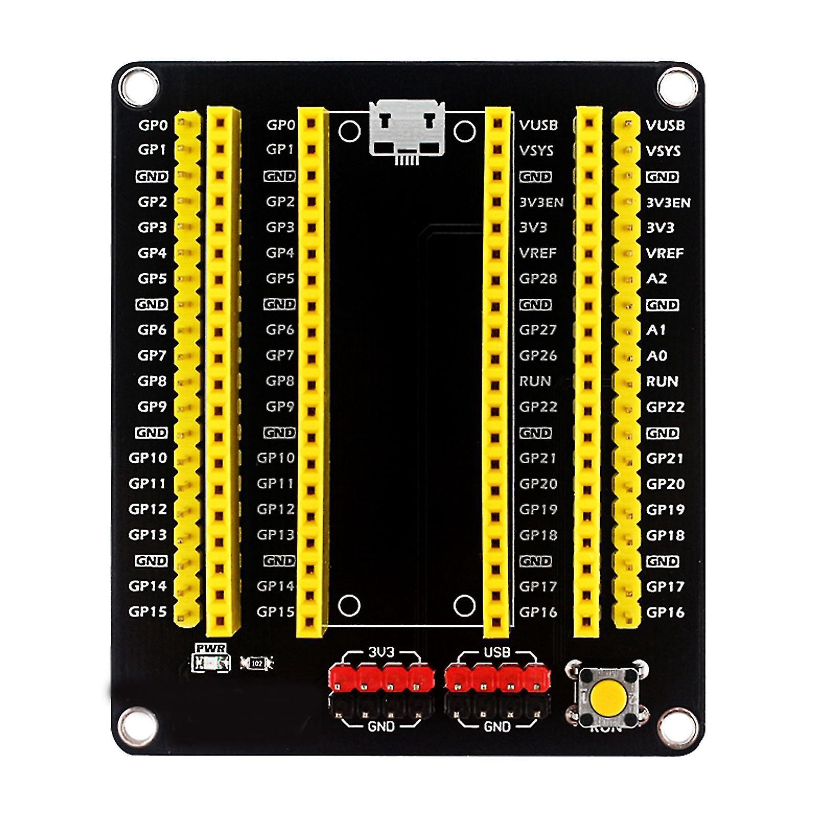 Externe Erweiterungsplatine Für Raspberry Pi Pico Gpio-expander, 2x20 Stiftleisten