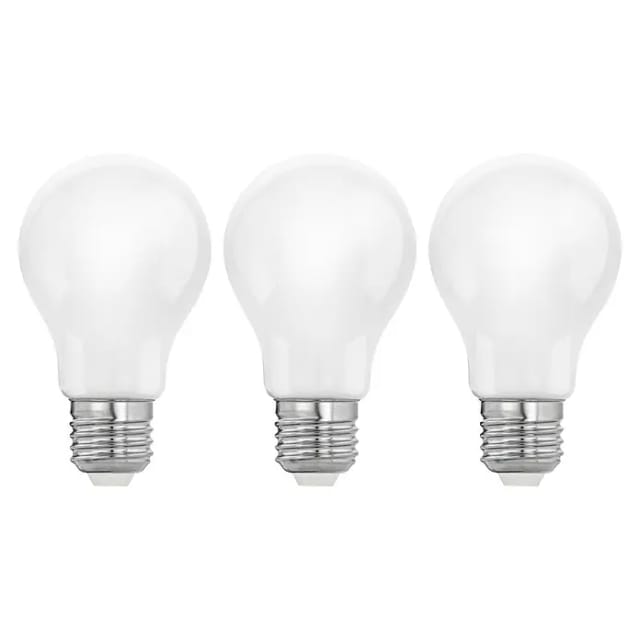 EGLO LED-Lampe E27 A60 7W 806LM 2700K 3 Stück OPAL E27