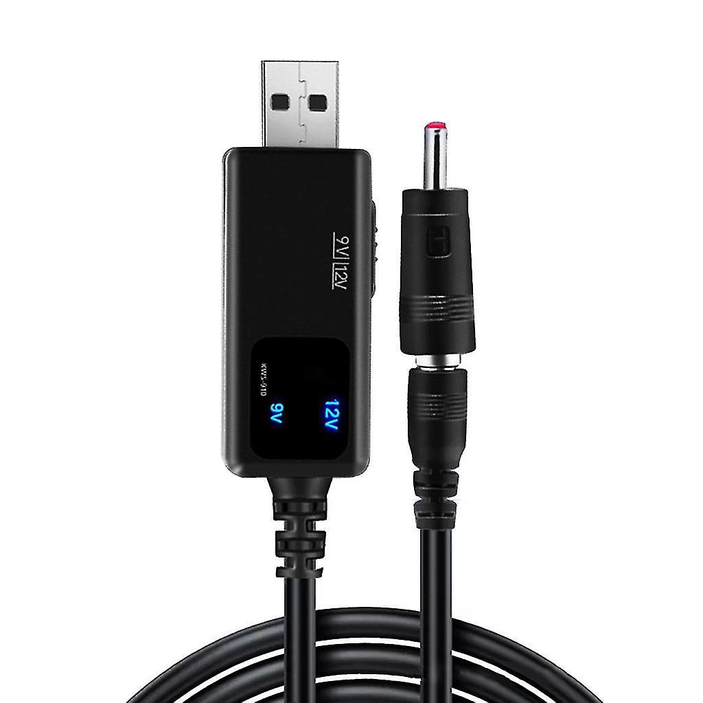 Dc 9v/12v Usb-aufwärtswandlerkabel Für Dc 1,35mm/3,5mm Led-display