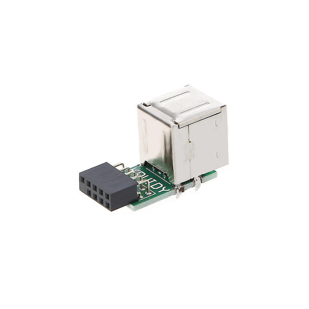 2-port-a-buchsen-adapter-konverter Auf 9-pin-motherboard-pcb-platinen-erweiterungskarte