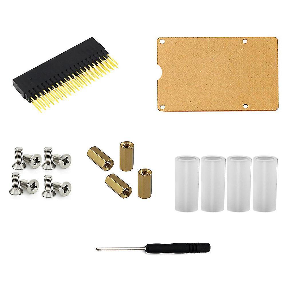 2x20-polige Und 40-polige Extra Hohe Buchsenleiste Für Raspberry Pi Modell B+, Pi 2, 3 Und 4b Mit Acrylsockel