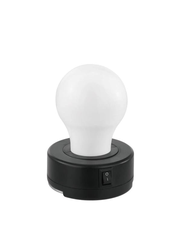 EGLO RAFAELA MAGNETBIRNE MIT BATTERIE WEISS/SCHWARZ