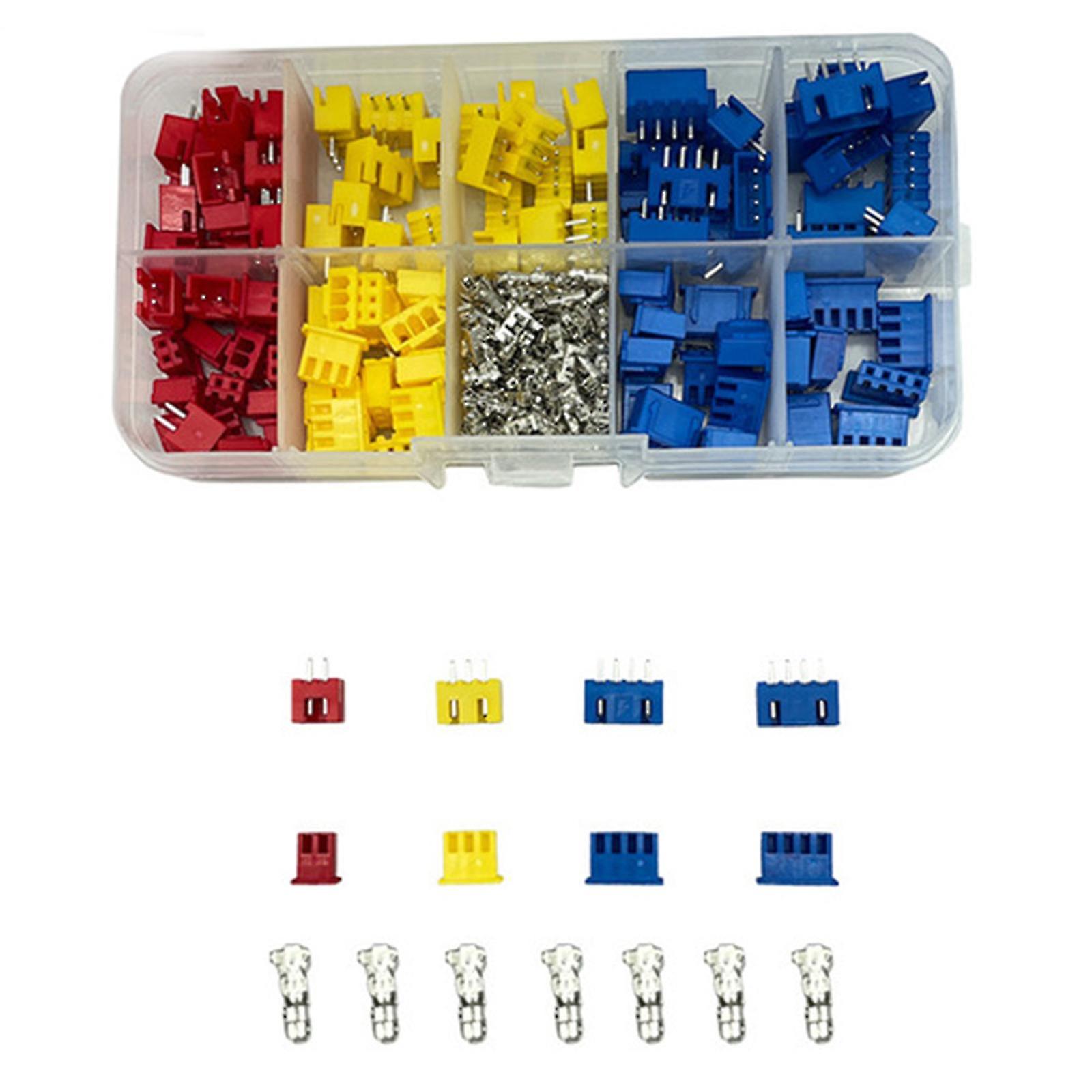 320 Stück Xh 2,54 Mm 2/3/4-polige Jst-steckverbinder, Stecker/buchse, Kabelkopfgehäuse