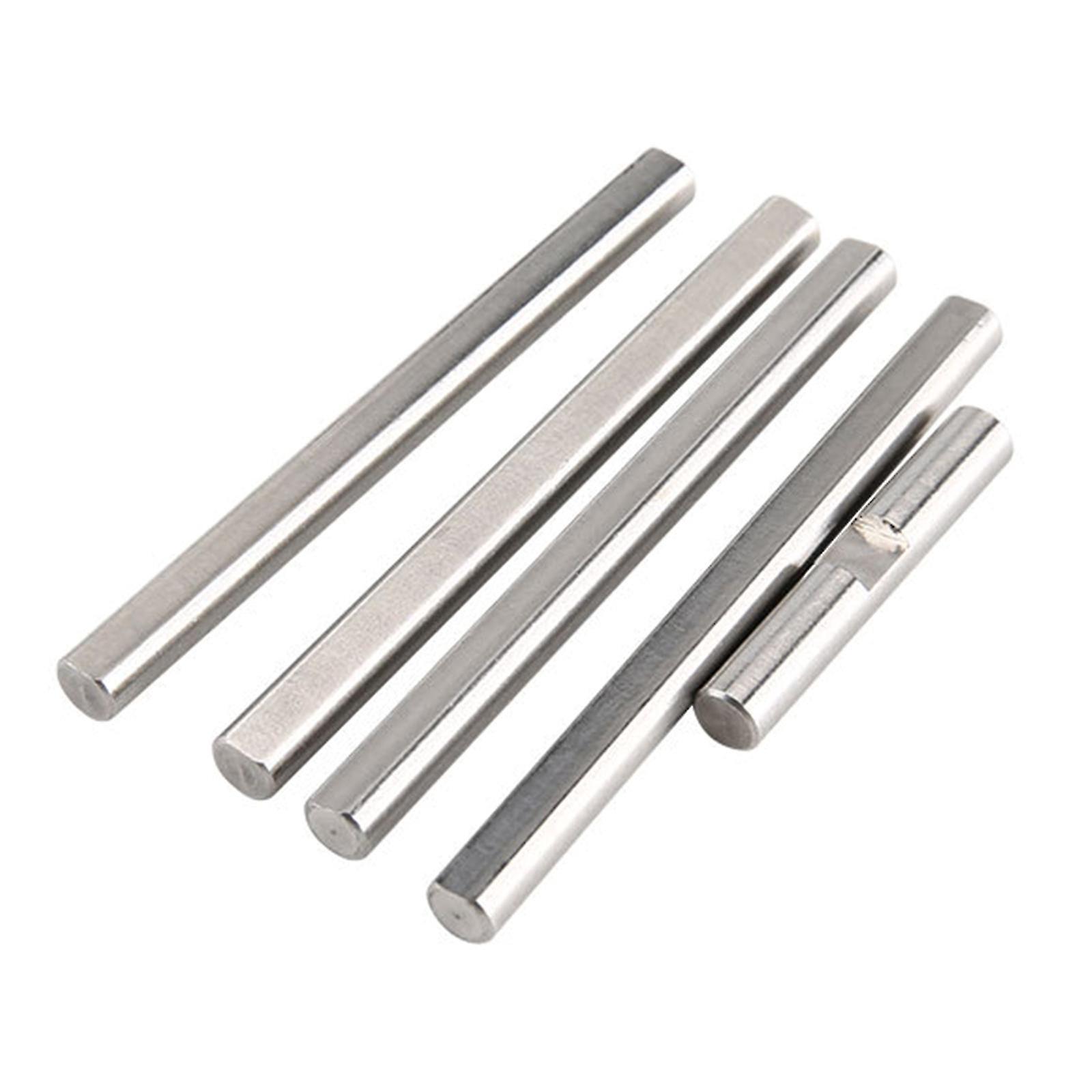 Lineare Stahlstange, Flach Geschliffen, Rund, Länge 30–60 Mm, Durchmesser 5 Mm, Voron 2.4