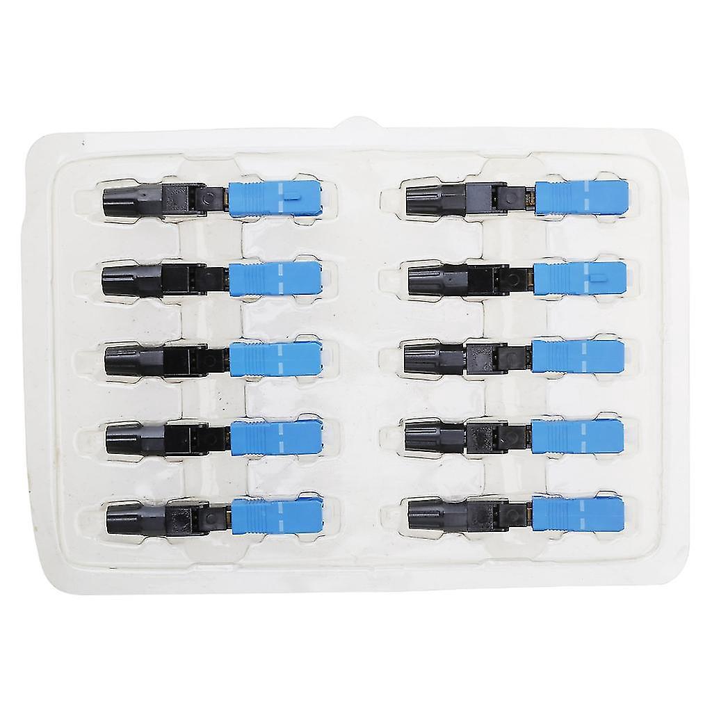 10 Stück Schnellverbinder Sc Glasfaser-schnellverbinder Multimode Ftth Sc Singlemode Upc