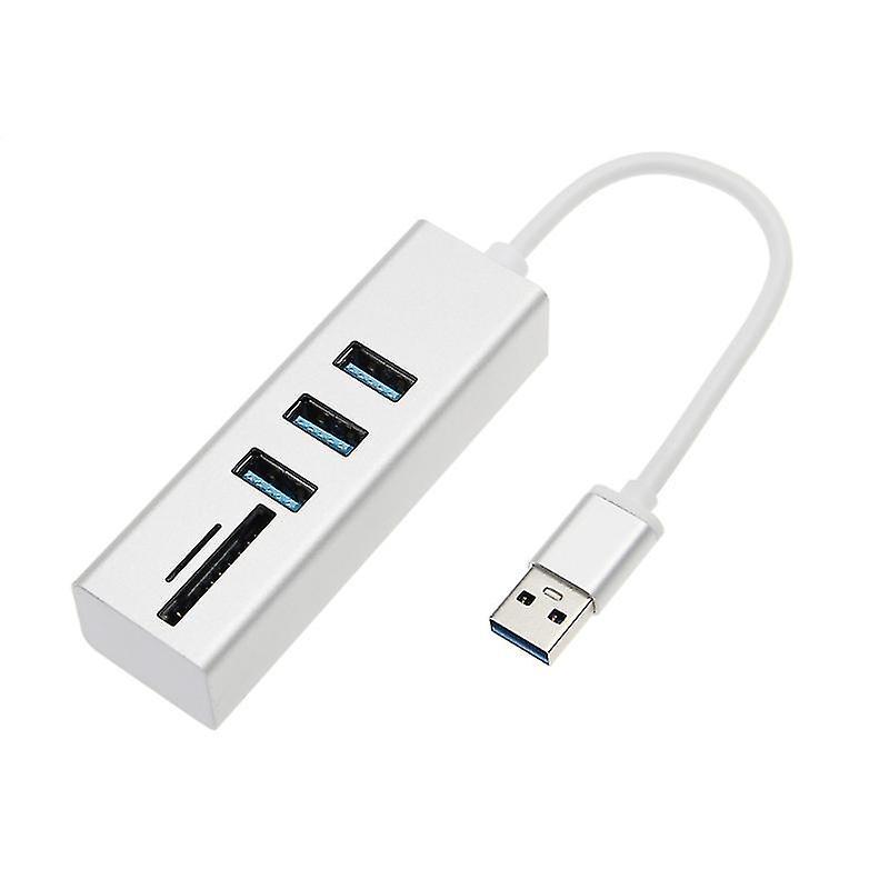 Sd/tf-speicherkartenleser-kombigerät Mit 3 Usb 3.0-anschlüssen, 5-in-1 Usb 3.0-kombigerät