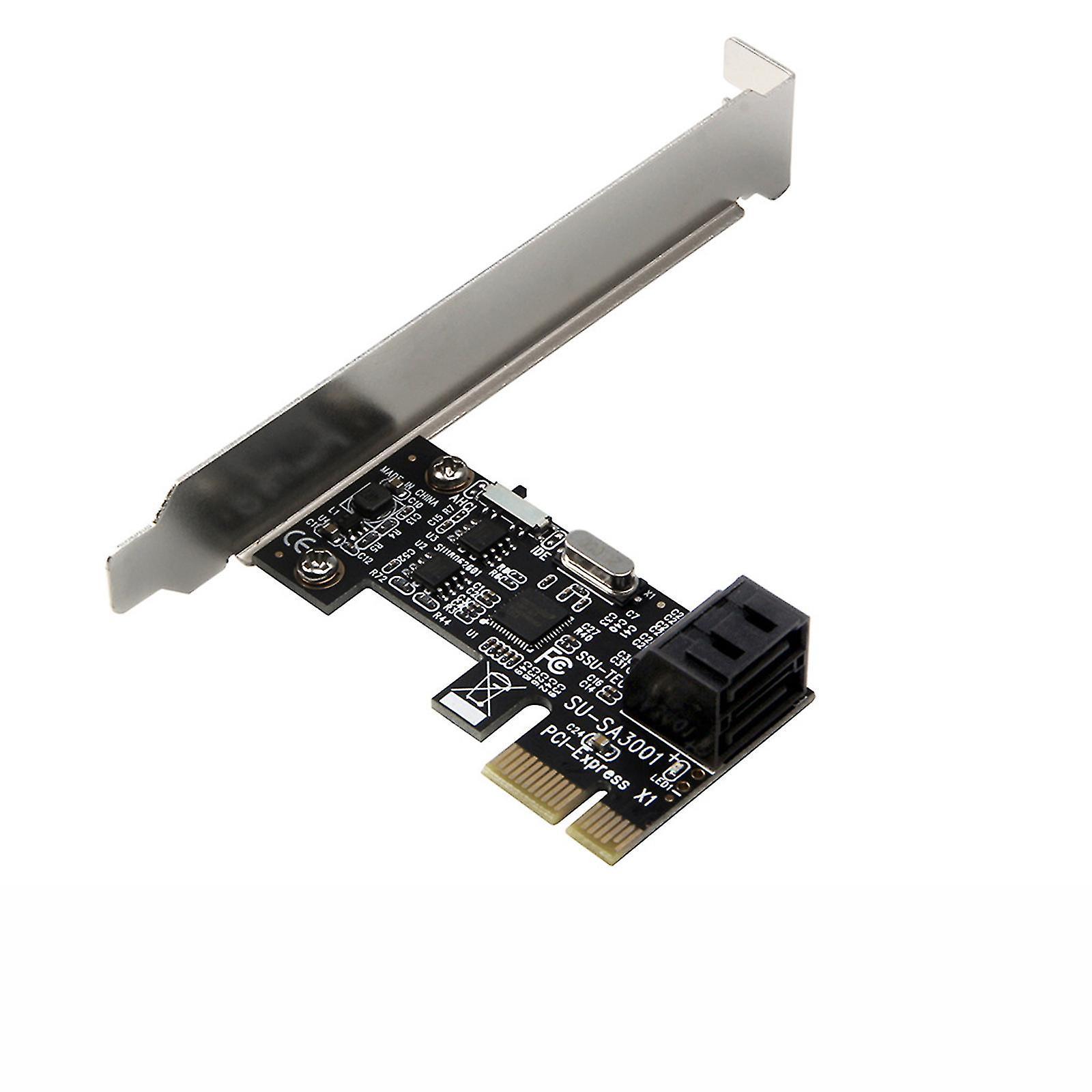 Sata 3.0 Pcie Riser-karte Pcie Zu Sata 3.0 Erweiterungskarte 6 Gbit/s Adapter 2x Sata 3