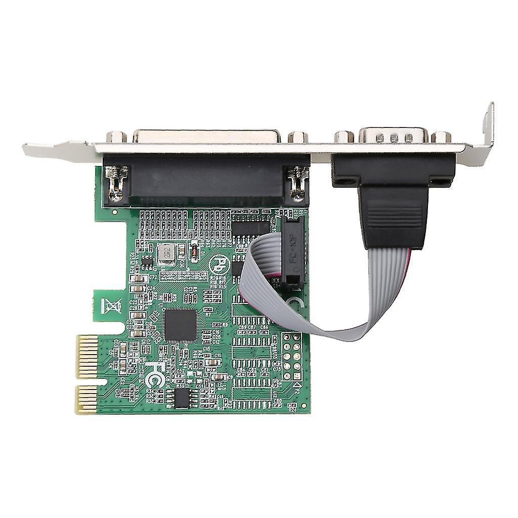 Ax99100 1p1s Rs232 Serieller Parallelport Db25 25-pin Pcie Riserkarte Pci-e Für Express-konverter