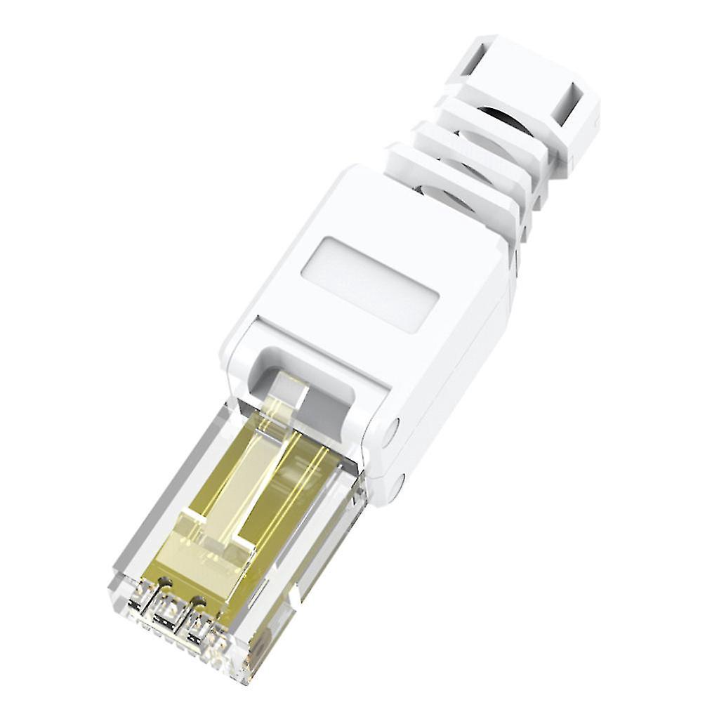 Rj-45 Werkzeugloser Modularer Stecker, 8-polig, 8-adrig, Ohne Crimpen, Cat6-steckverbinder