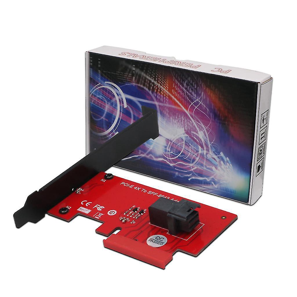Sff-8643-zu-pcie-4x-adaptermodul, 2,5 Zoll U.2 Pcie-nvme 36-pin Ssd-konverterplatine Für Desktop-pc