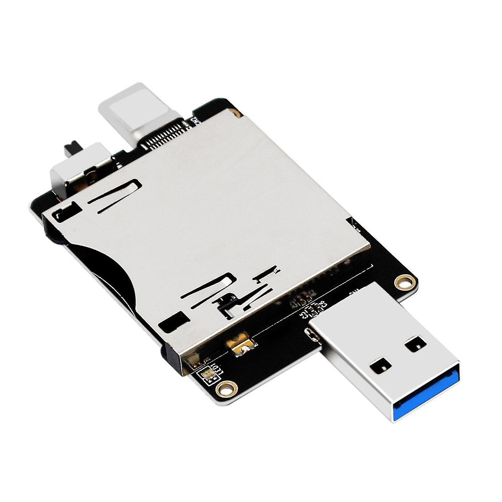 Usb 3.1 Typ A+c 10 Gbit/s Cf-kartenleser, Tragbarer Cfexpress-speicherkartenadapter