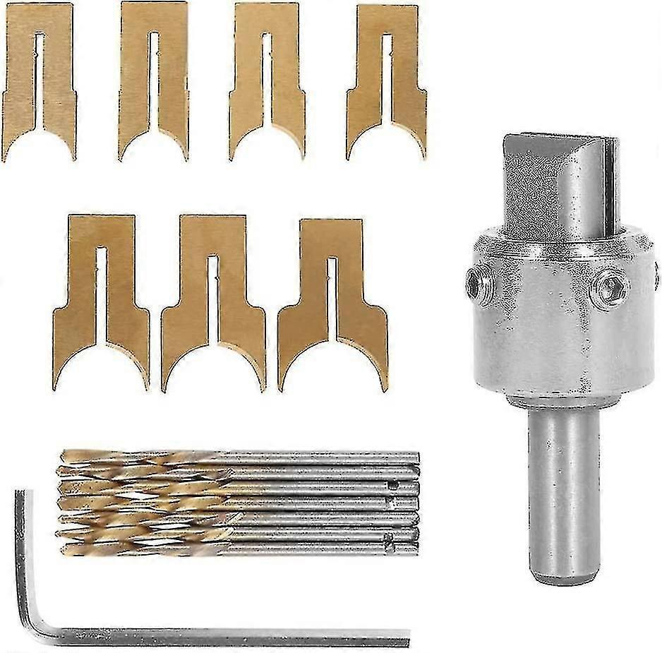 16-teiliges Set Aus Holzperlenbohrern, Metallkugelmessern Und Schreinerwerkzeugen Zur Herstellung Von Holzperlen Und Holzbearbeitungswerkzeugen