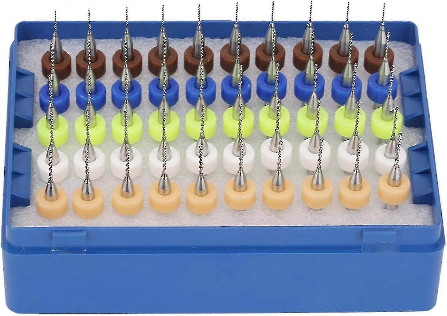 Mikrobohrer – 50 Stück 0,5–0,9 Mm Hartmetall-mikrobohrer