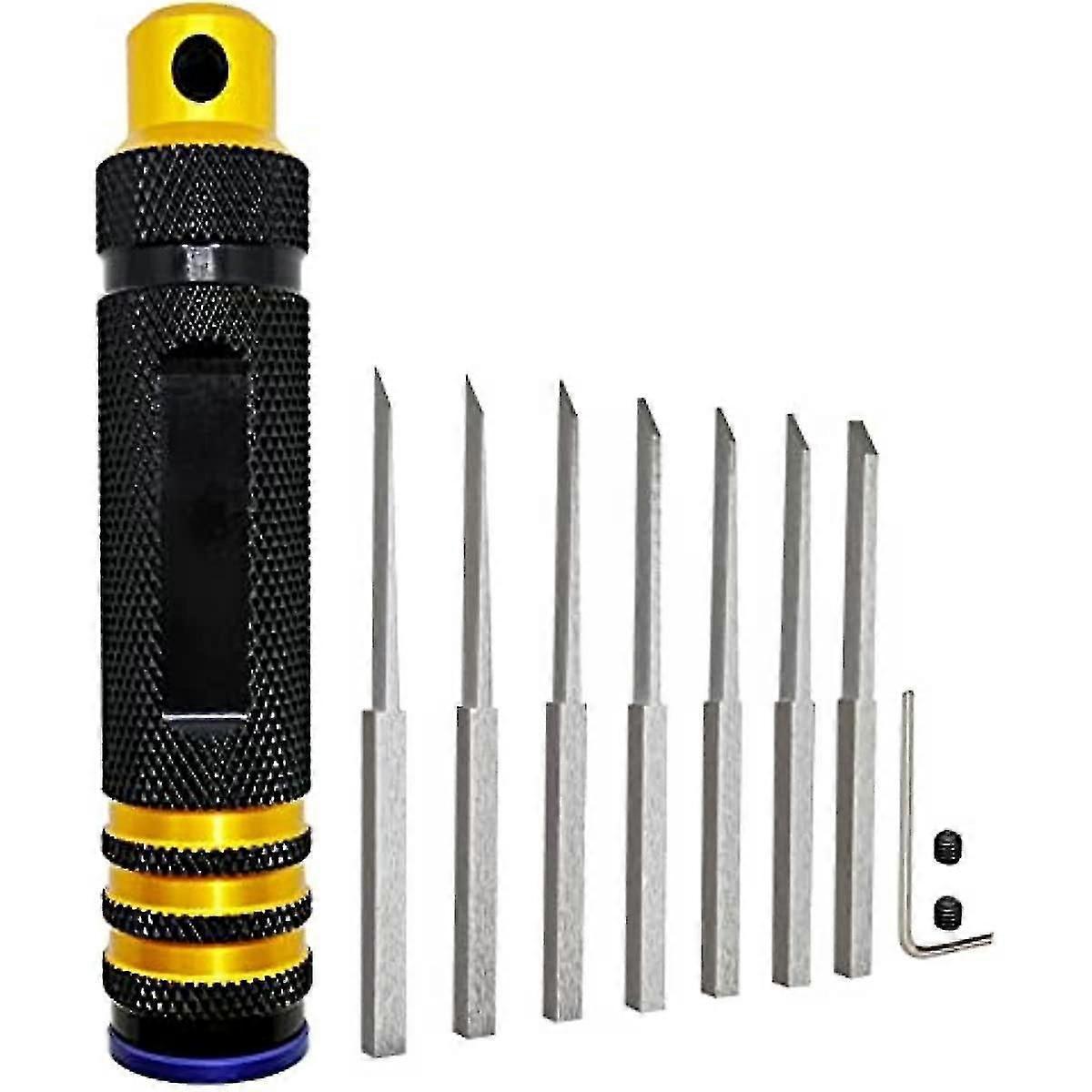 Modelliermeißel Mit 0,1/0,2/0,4/0,6/0,8/1,0/2,0 Mm Klinge, Aus Harz, Zum Anreißen Von Linien, Modellierwerkzeug