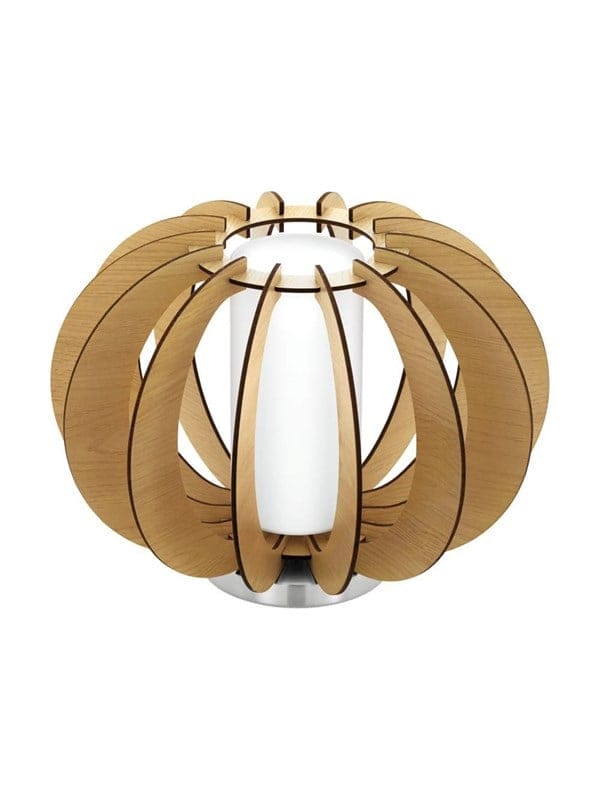 EGLO STELLATO 1 TISCH Ø300 OPAL/AHORN