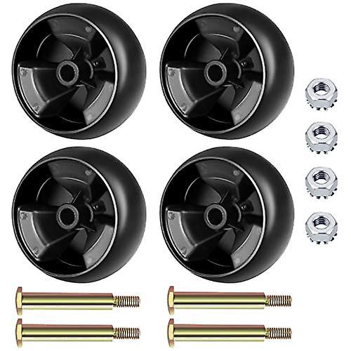 Techecook Verbesserte Deckräder Für Mtd Cub Cadet Troy Bilt Rasenmäher – Ersetzt 112-0677, 72-025 Und 938-3056