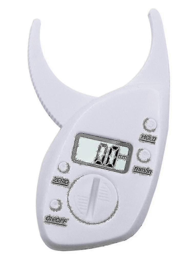 Fettmessgerät Mit Lcd-anzeige, Fettklemme Weiß