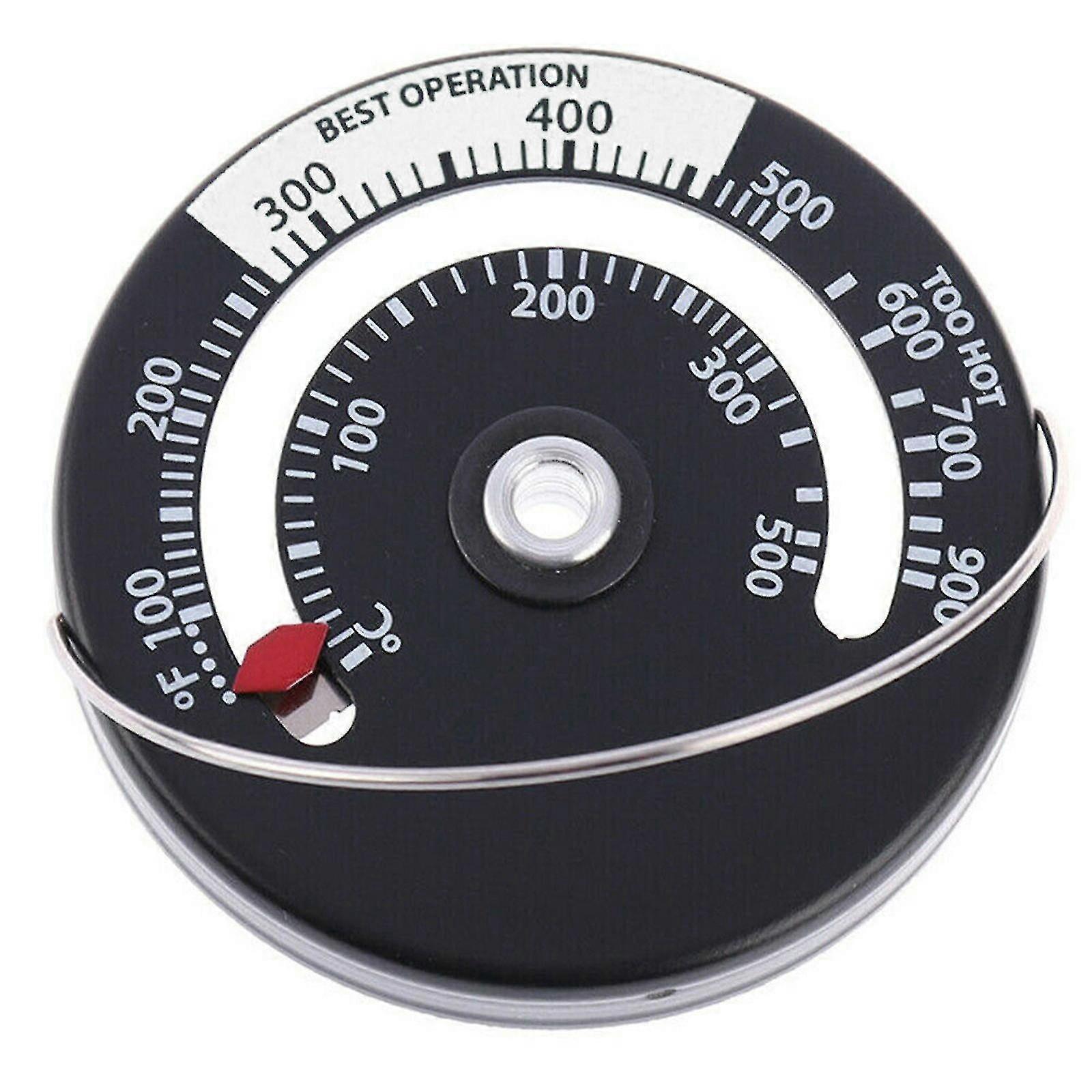 Magnetisches Ofenrohrthermometer, Kaminrohr-brenner-hitzemessgerät