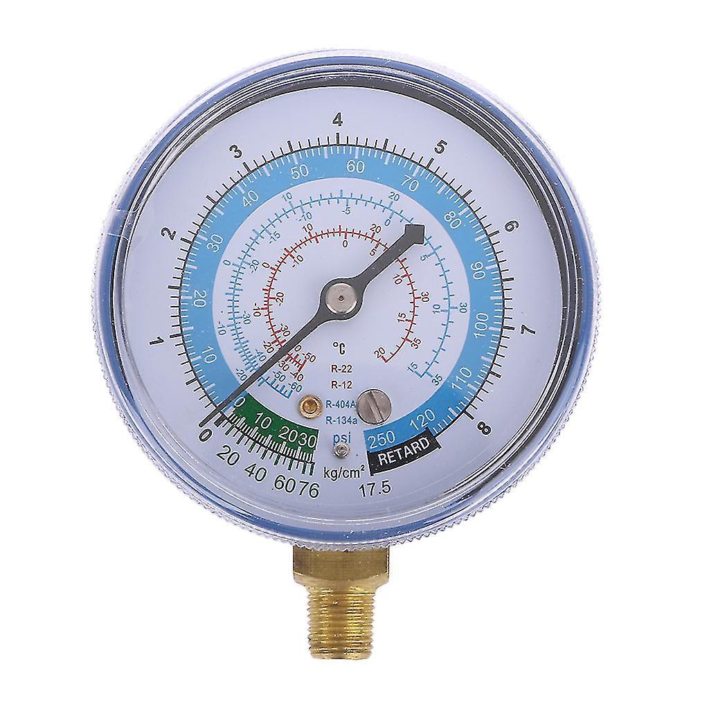Neue Klimaanlage R404 R134a R22 Kältemittel Niederdruckanzeige Psi Kpa Blau