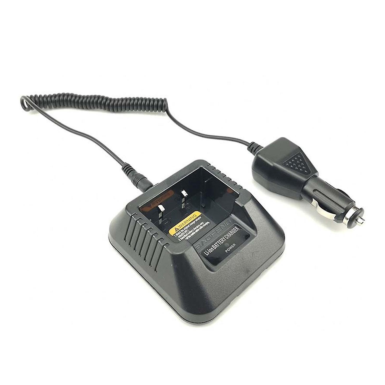 Akku-autoladegerät Mit Kontrollleuchte Für Baofeng Uv-5r Uv-5re Funkgeräte
