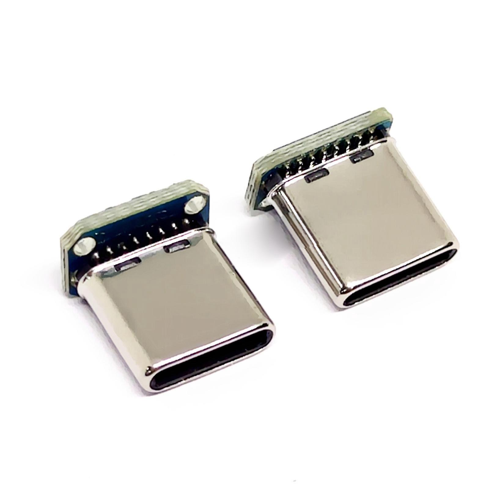 16-polige Typ-c-schnittstellenbuchse, Vertikaler Leiterplatten-patch-anschluss, Typ-c-stecker