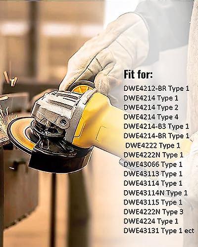 8 Stück N257540 Winkelschleiferbürsten, Kompatibel Mit Dewalt Winkelschleiferbürsten Dwe402 Dwe4214