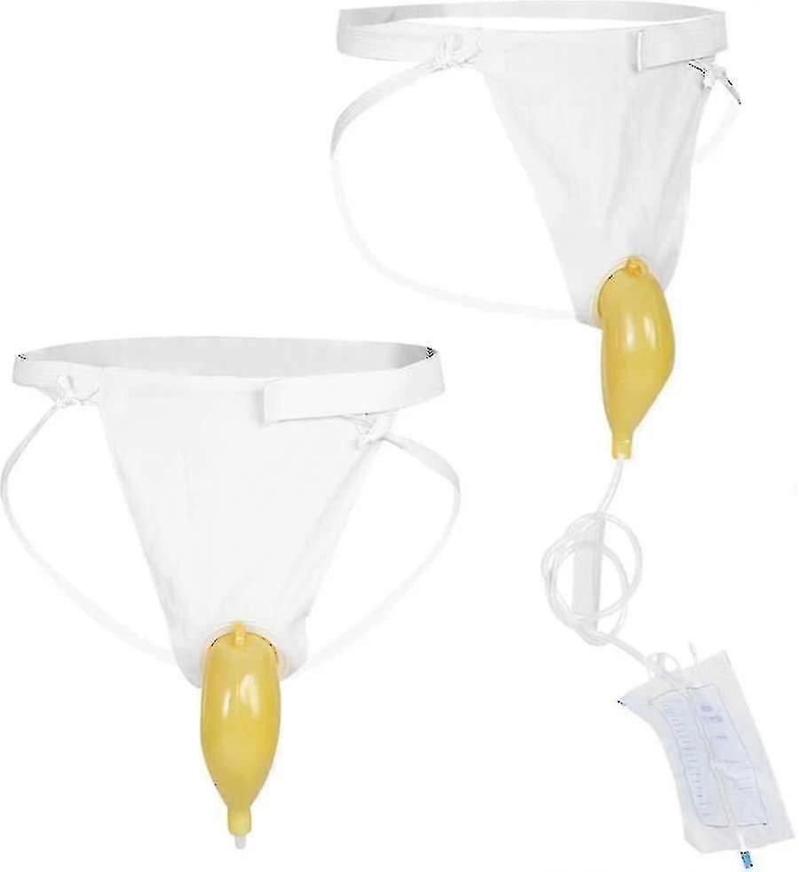 Urinbeutel, Atmungsaktiver Urinalauffangbehälter Für Herrenurinale Mit Elastischem Bund, Ersatz-urinauffangbehälter Für Herrenurinale, 1000 Ml