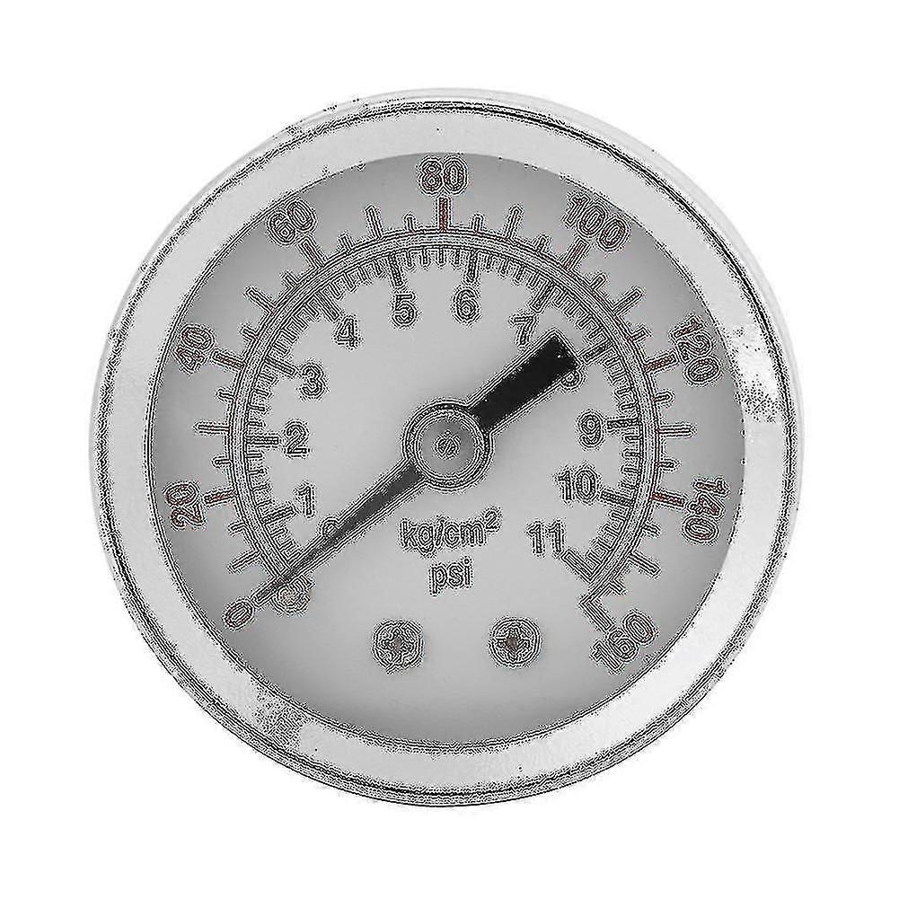Manometer, Wasser-öl-manometer, 0-160 Psi 1/8" Npt-manometer Für Wasser, Flüssigkeiten, Kraftstoffe, Öl Und Luft, Hochpräzises Manometer