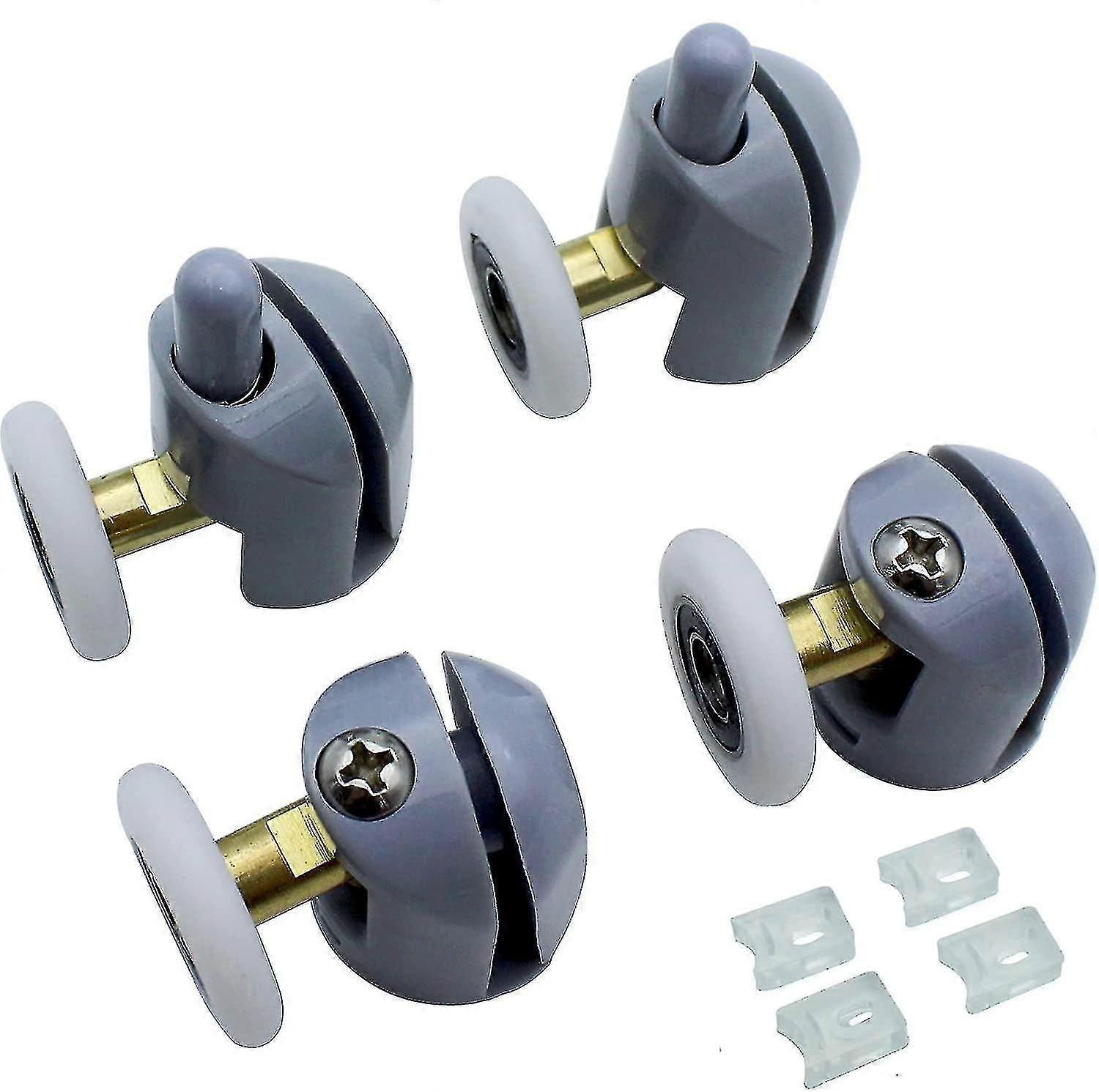 Stück Duschkabinenrollen, Duschglasrollen, Duschlaufrollen (25 Mm), Für Duschkabinen, Duschräume Und Duschwände
